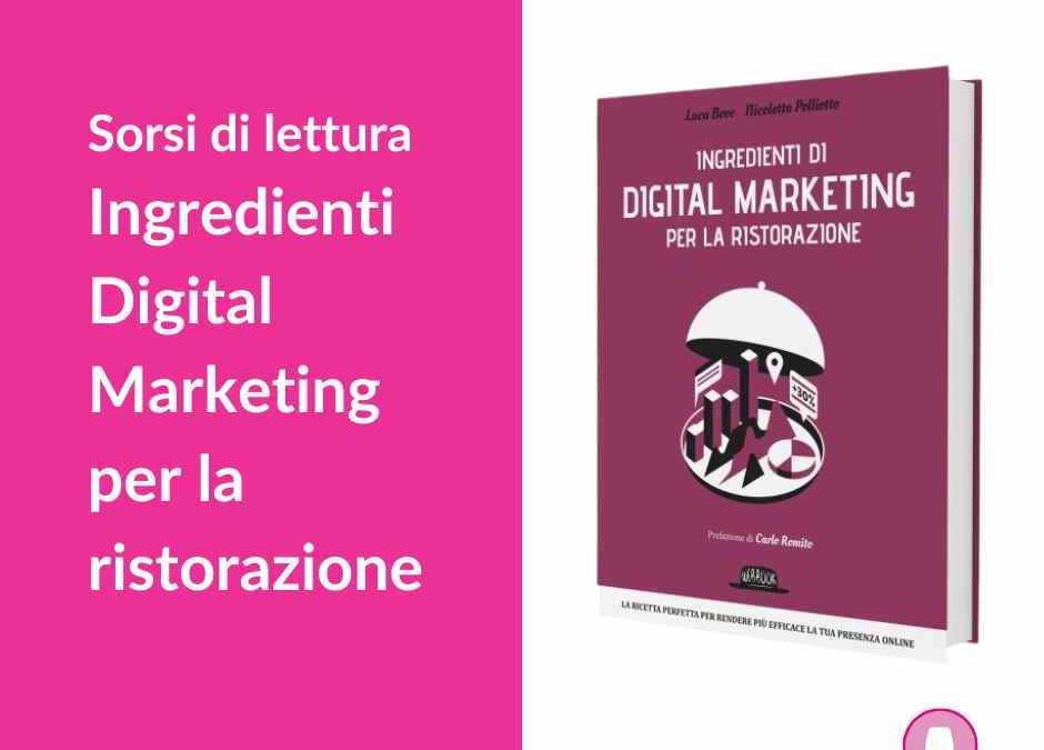 Sorsi di Digital marketing per la ristorazione: il libro