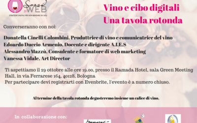 Vino e cibo digitali. Una tavola rotonda