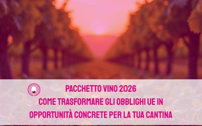 Pacchetto vino: come trasformare gli obblighi UE in opportunità concrete per la tua cantina