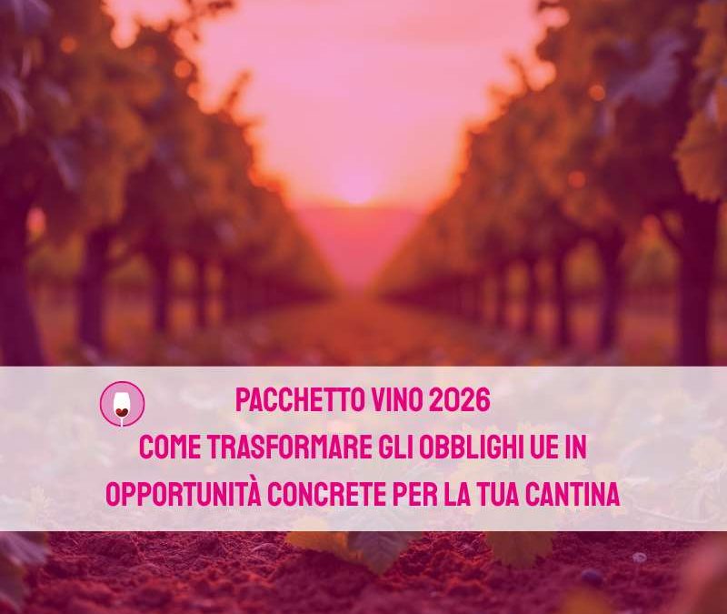 Pacchetto vino: come trasformare gli obblighi UE in opportunità concrete per la tua cantina