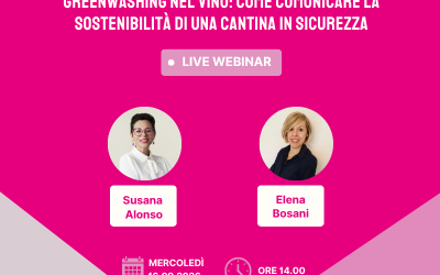 Webinar Greenwashing e comunicazione nel vino: cosa cambia con il nuovo D.Lgs. 30/2026